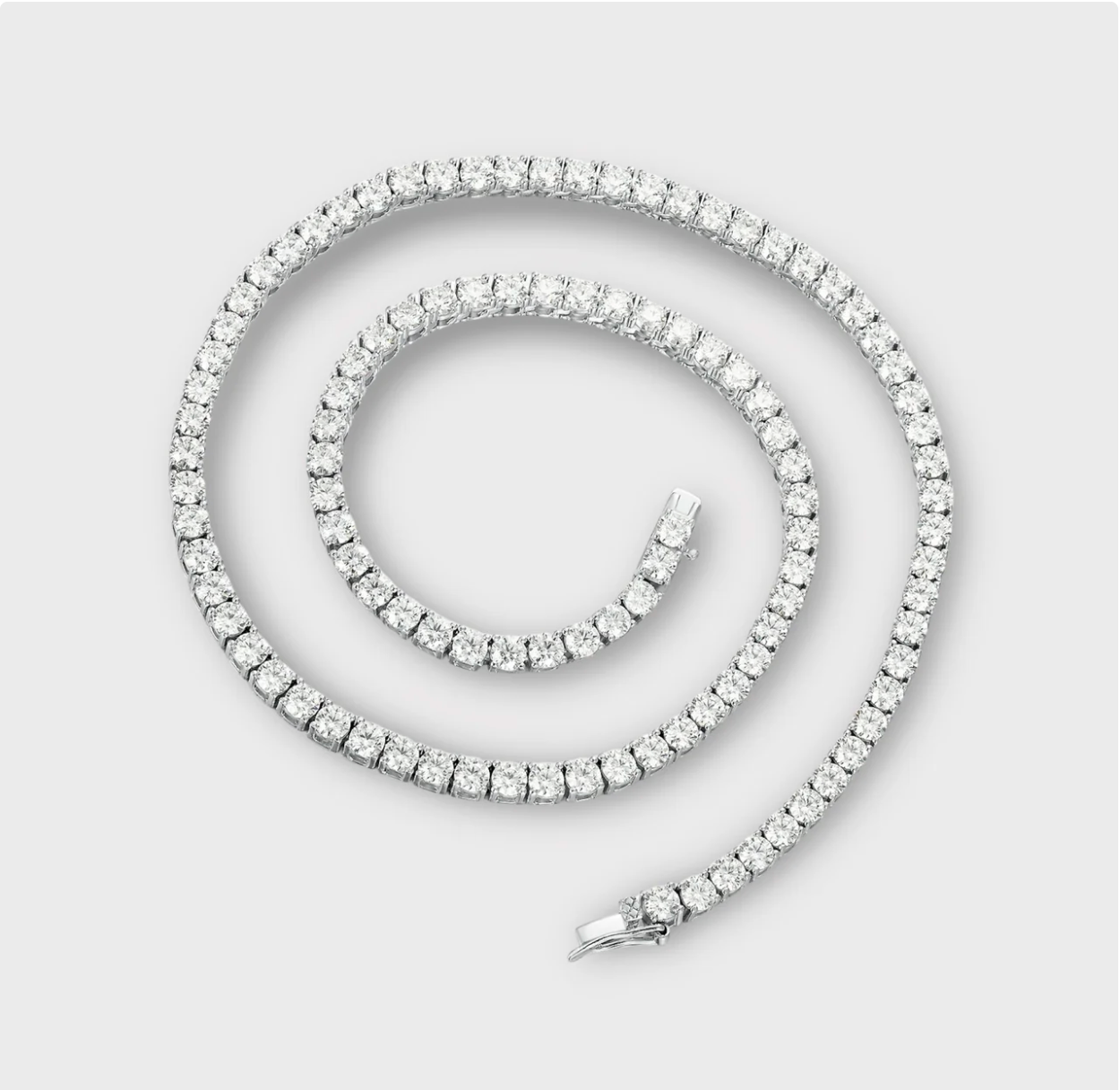 Moissanite Tennis Chain