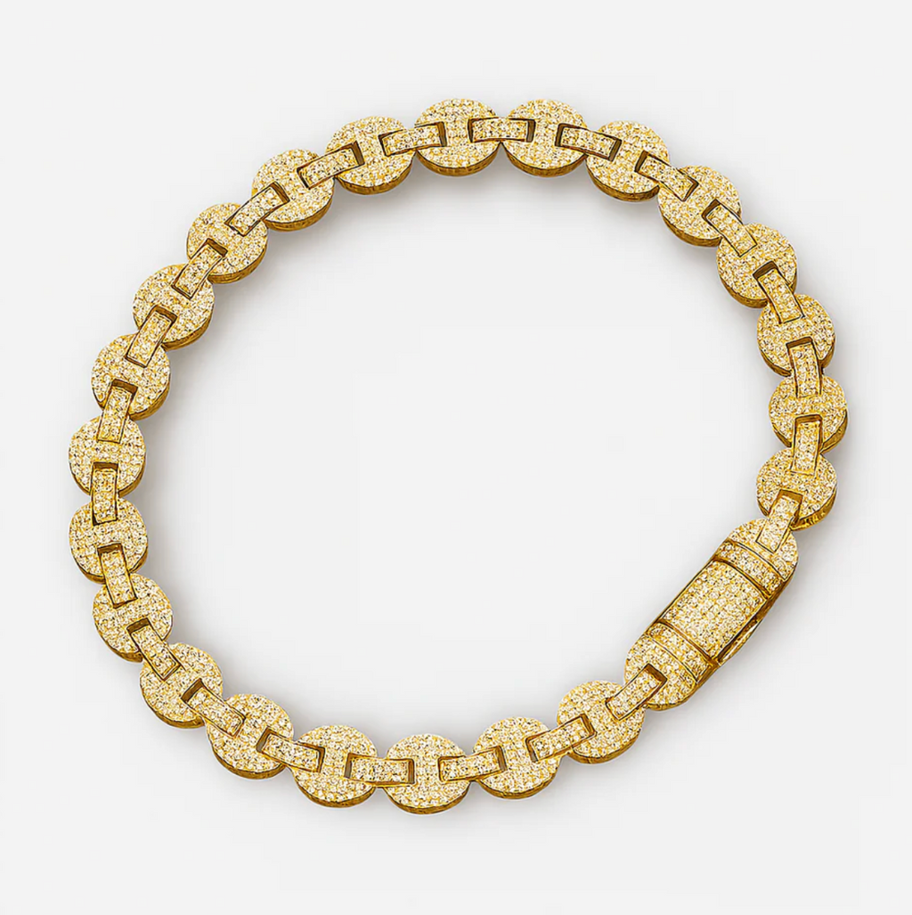 Chain Linked Moissanite Bracelet