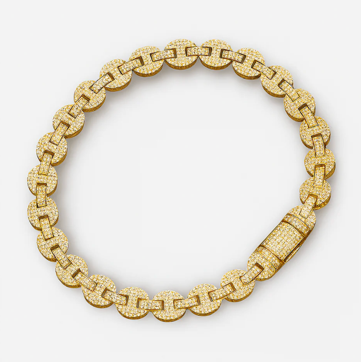 Chain Linked Moissanite Bracelet