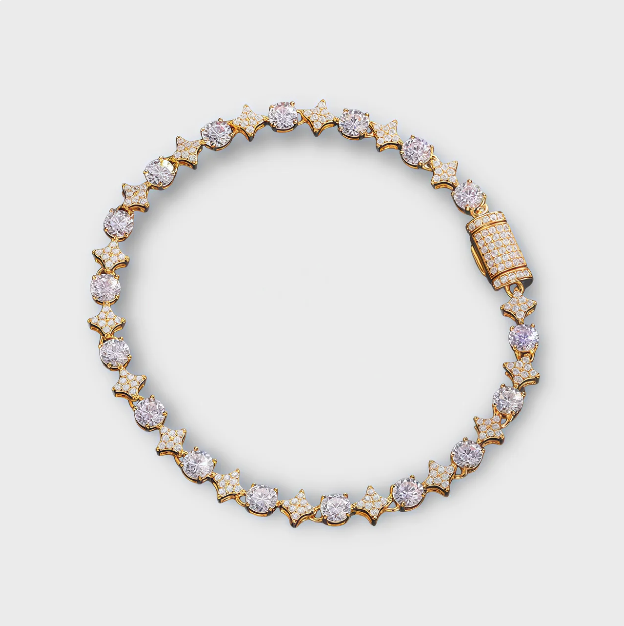 Stud X Star Bracelet