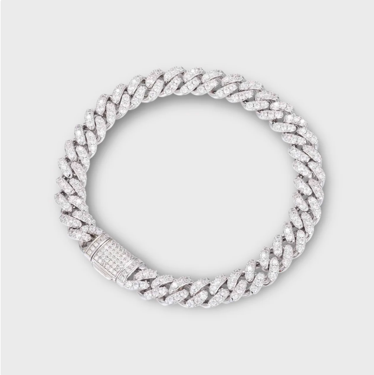 Moissanite Cuban Bracelet