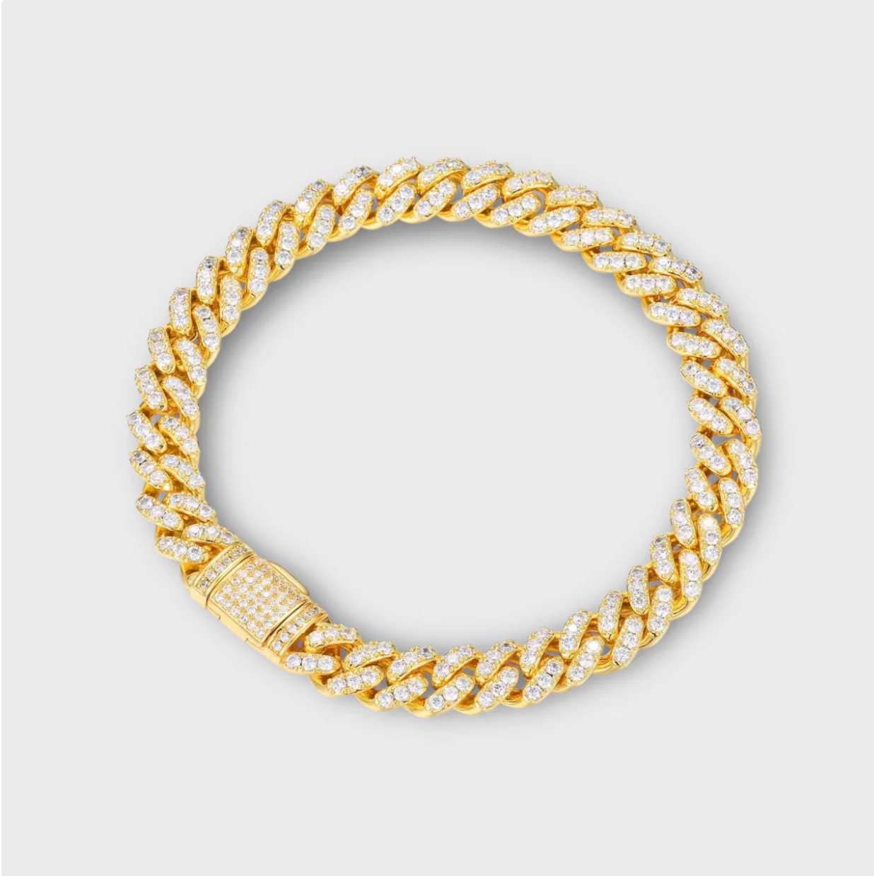 Moissanite Cuban Bracelet