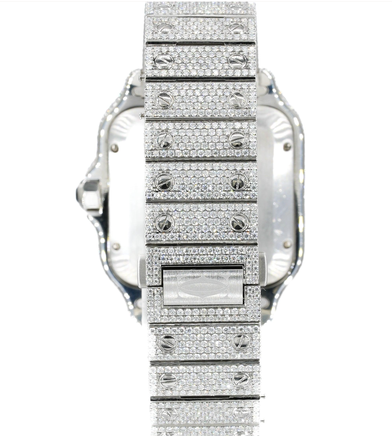 CS 40MM Moissanite Watch