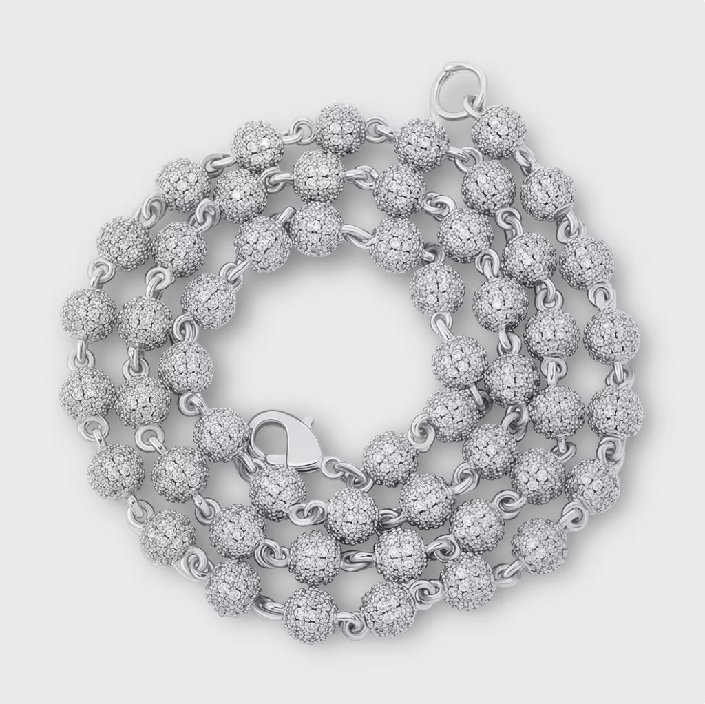 Moissanite Ball Chain