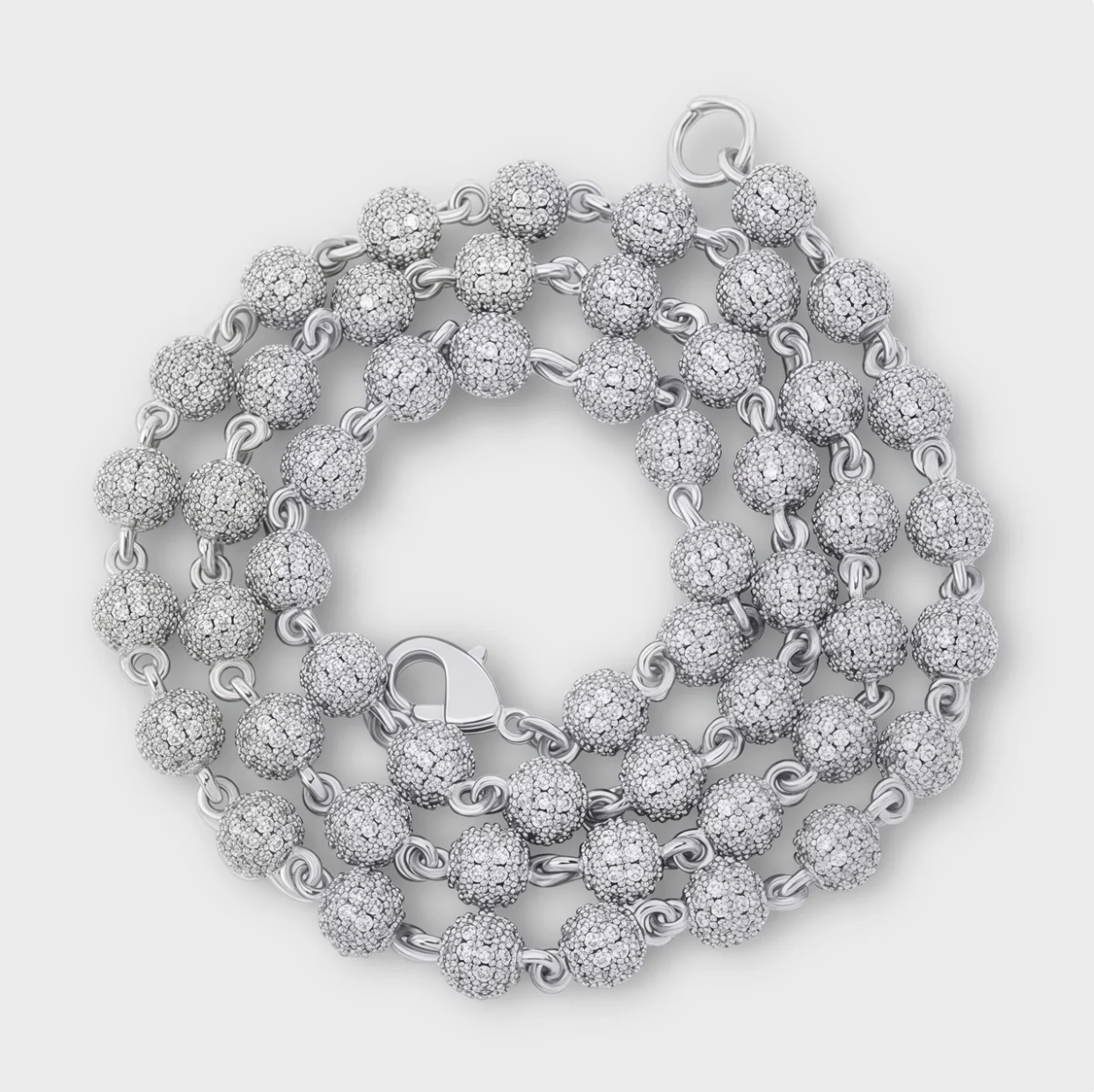 Moissanite Ball Chain
